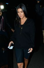 KOURTNEY KARDASHIAN Out for Dinner in Los Angeles 09/26/2018