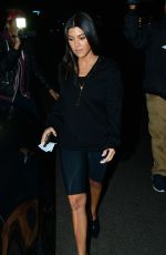 KOURTNEY KARDASHIAN Out for Dinner in Los Angeles 09/26/2018