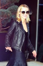 KRISTEN BELL Arrives at Late Night with Seth Meyers in New York 09/26/2018