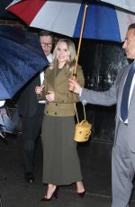 KRISTEN BELL Arrives at Late Show with Stephen Colbert in New York 09/25/2018