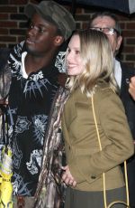 KRISTEN BELL Arrives at Late Show with Stephen Colbert in New York 09/25/2018