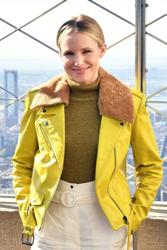KRISTEN BELL at Ceremonial Lighting of Empire State Building 0927/2018