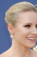 KRISTEN BELL at Emmy Awards 2018 in Los Angeles 09/17/2018