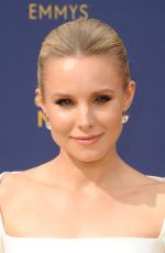 KRISTEN BELL at Emmy Awards 2018 in Los Angeles 09/17/2018