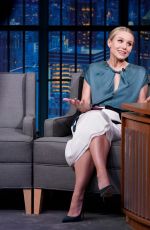 KRISTEN BELL at Late Night with Seth Meyers in New York 09/26/2018