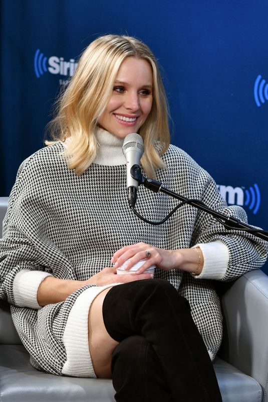 KRISTEN BELL at SiriusXM Radio in New York 09/26/2018