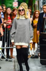 KRISTEN BELL Leaves The View in New York 09/26/2018