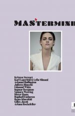 KRISTEN STEWART in Mastermind Magazine, September 2018