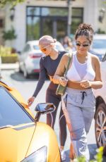 KYLIE JENNER and JORDYN WOODS Out Shopping in Calabasas 09/24/2018