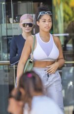 KYLIE JENNER and JORDYN WOODS Out Shopping in Calabasas 09/24/2018