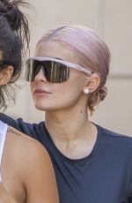 KYLIE JENNER and JORDYN WOODS Out Shopping in Calabasas 09/24/2018