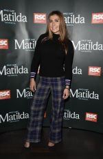 KYM MARSH at Matilda Press Night in Manchester 09/20/2018