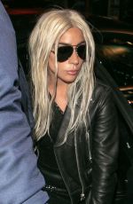 LADY GAGA Arrives at Celine Party in Paris 09/28/2018