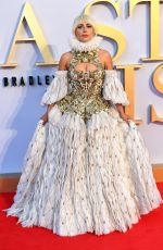 LADY GAGA at A Star is Born Premiere in London 09/27/2018