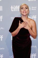 LADY GAGA at A Star is Born Press Conference at TIFF in Toronto 09/09/2018