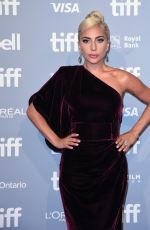 LADY GAGA at A Star is Born Press Conference at TIFF in Toronto 09/09/2018