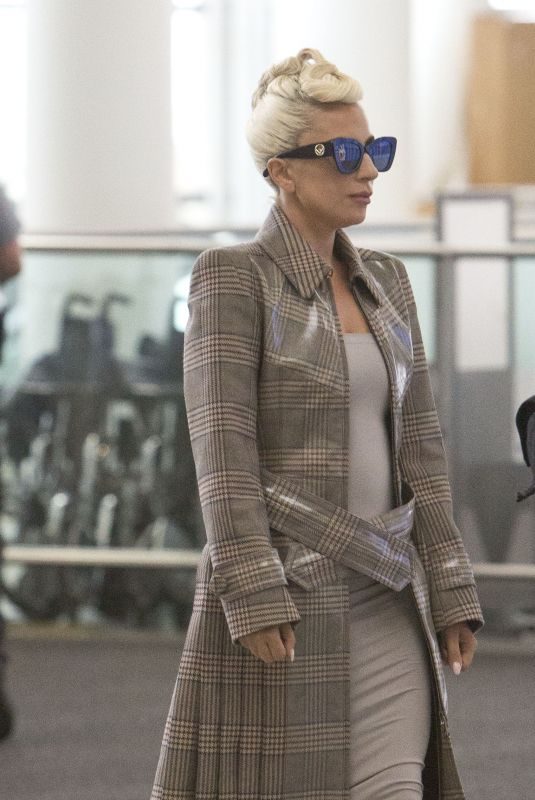 LADY GAGA at Airport in Toronto 09/10/2018