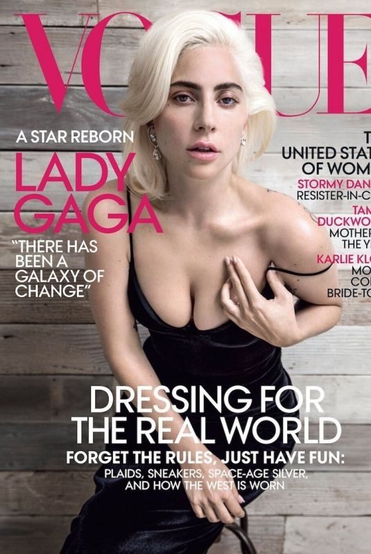 LADY GAGA in Vogue Magazine, October 2018 Issue