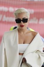 LADY GAGA Out and About in Venice 09/02/2018