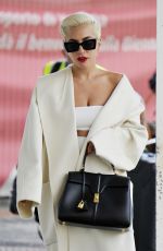 LADY GAGA Out and About in Venice 09/02/2018