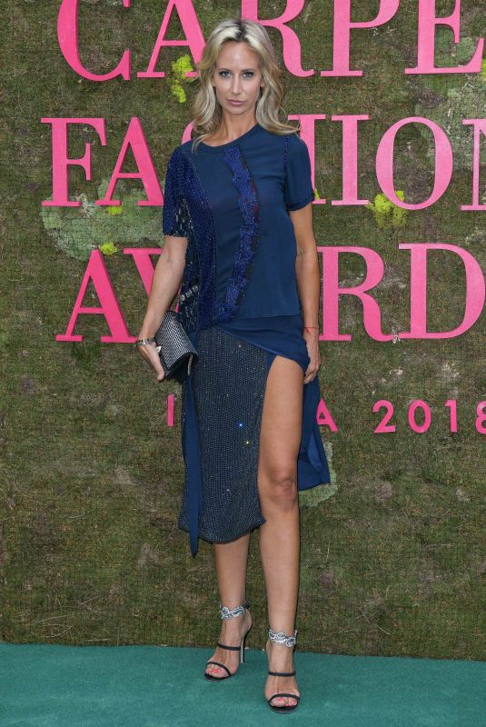 LADY VICTORIA HERVEY at Green Carpet Fashion Awards in Milan 09/23/2018