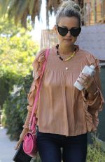 LAETICIA HALLYDAY at Meche Salon in Los Angeles 09/14/2018