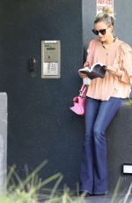 LAETICIA HALLYDAY at Meche Salon in Los Angeles 09/14/2018