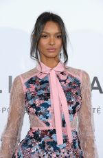 LAIS RIBEIRO at Elie Saab Show at Paris Fashion Week 09/29/2018