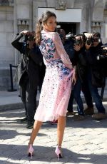 LAIS RIBEIRO at Elie Saab Show at Paris Fashion Week 09/29/2018