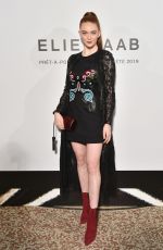 LARSEN THOMPSON at Elie Saab Show at Paris Fashion Week 09/29/2018