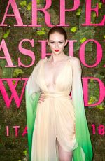 LARSEN THOMPSON at Green Carpet Fashion Awards in Milan 09/23/2018