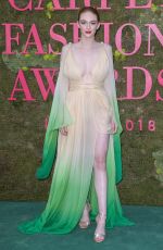 LARSEN THOMPSON at Green Carpet Fashion Awards in Milan 09/23/2018