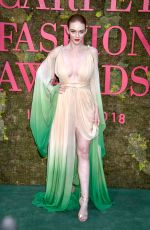 LARSEN THOMPSON at Green Carpet Fashion Awards in Milan 09/23/2018