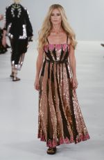 LAURA BAILEY at Temperley Runway Show at London Fashion Week 09/15/2018