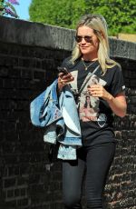 LAURA WHITMORE Out and About in London 09/13/2018