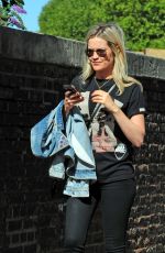 LAURA WHITMORE Out and About in London 09/13/2018