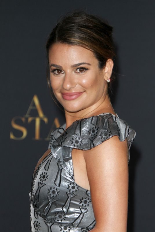 LEA MICHELE at A Star is Born Premiere in Los Angeles 09/24/2018
