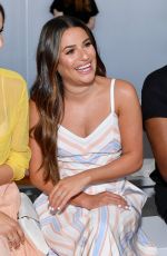 LEA MICHELE at Noon by Noor Fashion Show in New York 09/06/2018