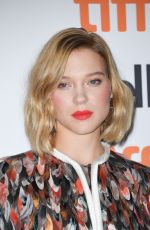 LEA SEYDOUX at Kursk Screening at Toronto International Film Festival 09/06/2018