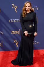 LEAH REMINI at Creative Arts Emmy Awards in Los Angeles 09/08/2018