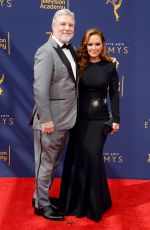 LEAH REMINI at Creative Arts Emmy Awards in Los Angeles 09/08/2018
