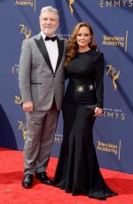 LEAH REMINI at Creative Arts Emmy Awards in Los Angeles 09/08/2018