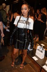 LEIGH-ANNE PINNOCK at Moschino Show at Milan Fashion Week 09/20/2018