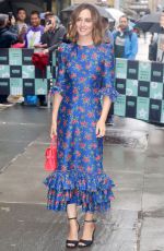 LEIGHTON MEESTER Arrives at Build Series in New York 09/25/2018