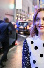 LEIGHTON MEESTER Arrives at Good Morning America in New York 09/25/2018