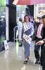 LEIGHTON MEESTER Arrives at Good Morning America in New York 09/25/2018