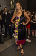 LEONA LEWIS at Versace Show at Milan Fashion Week 09/21/2018