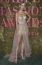 LEONIE HANNE at Green Carpet Fashion Awards in Milan 09/23/2018