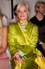 LILY ALLEN at Fashion East Fashion Show in London 09/16/2018