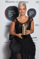 LILY ALLEN at Mercury Prize Albums of the Year Awards in London 09/20/2018